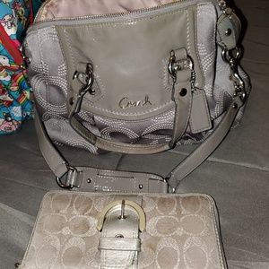 Coach purse & wallet